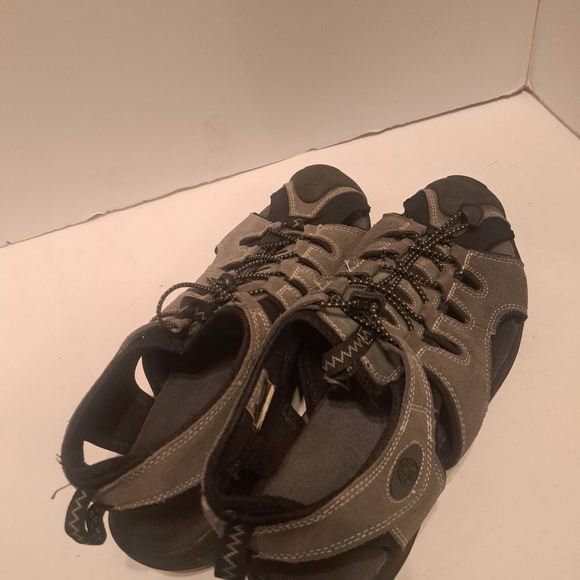 Coleman closed toe comfort outdoor shoes suede mens size 10.5 sandals - Picture 5 of 5